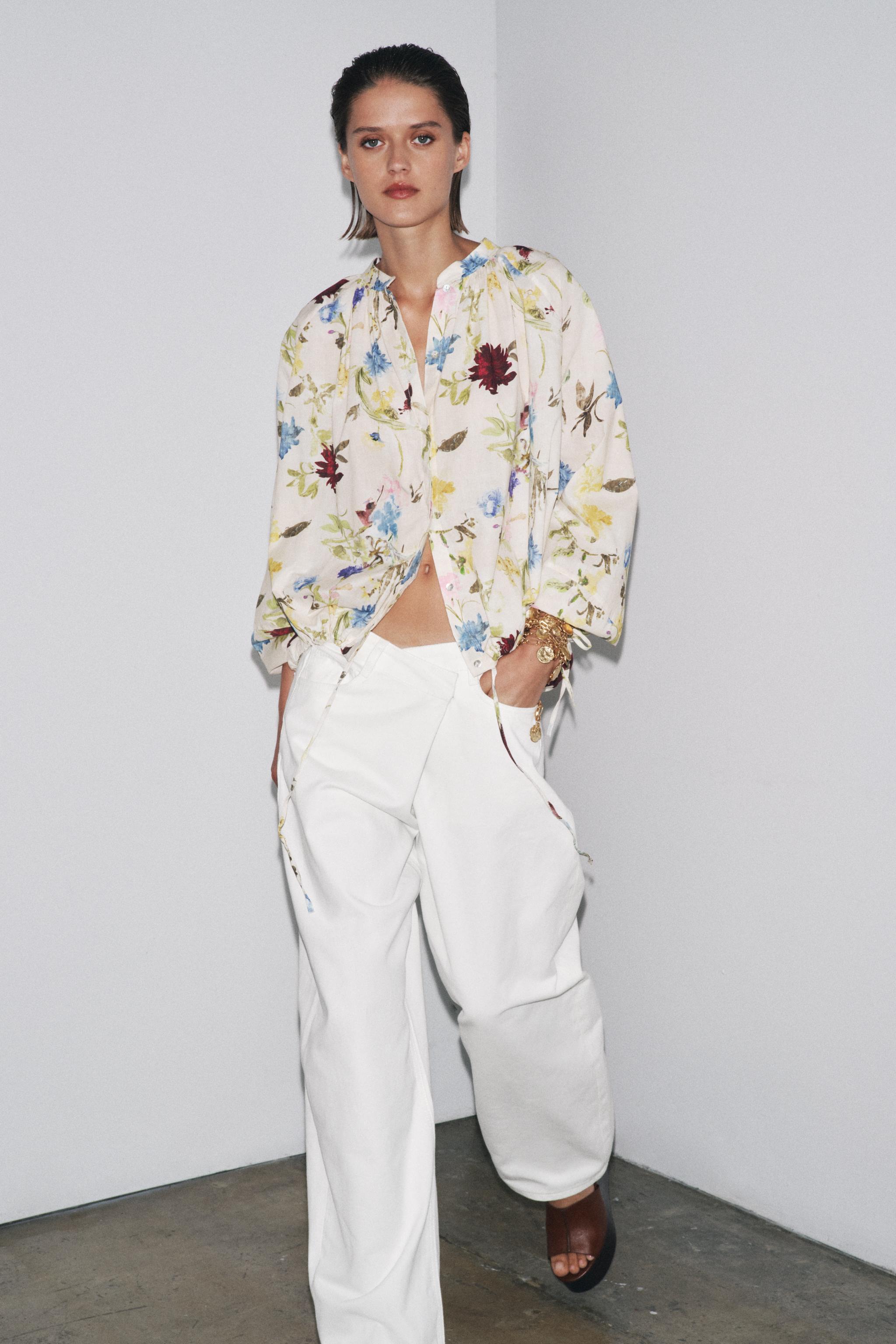 ZW COLLECTION FLORAL PRINT SHIRT - 029 | ZARA United States