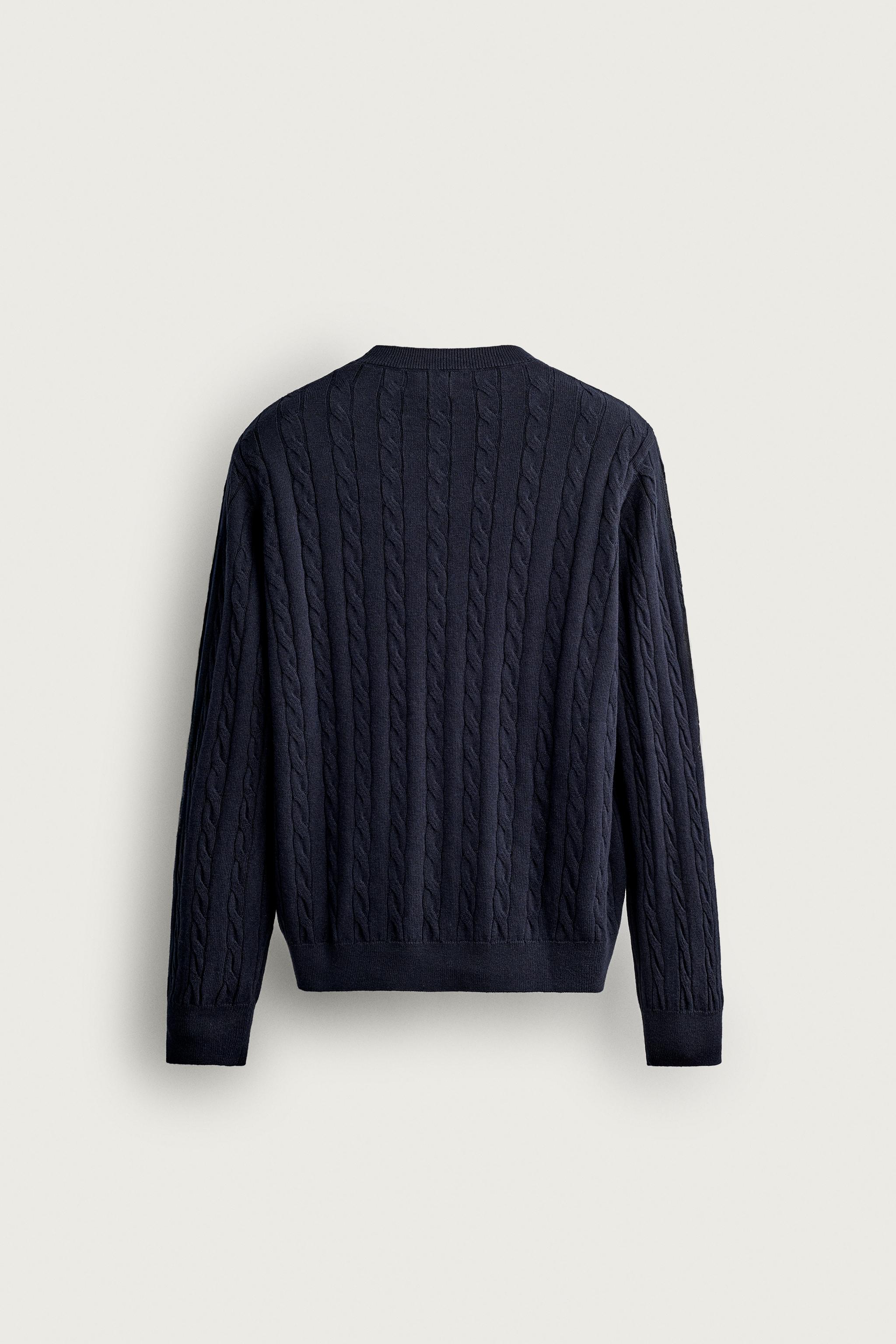 PULL TRESSE COTON - LAINE