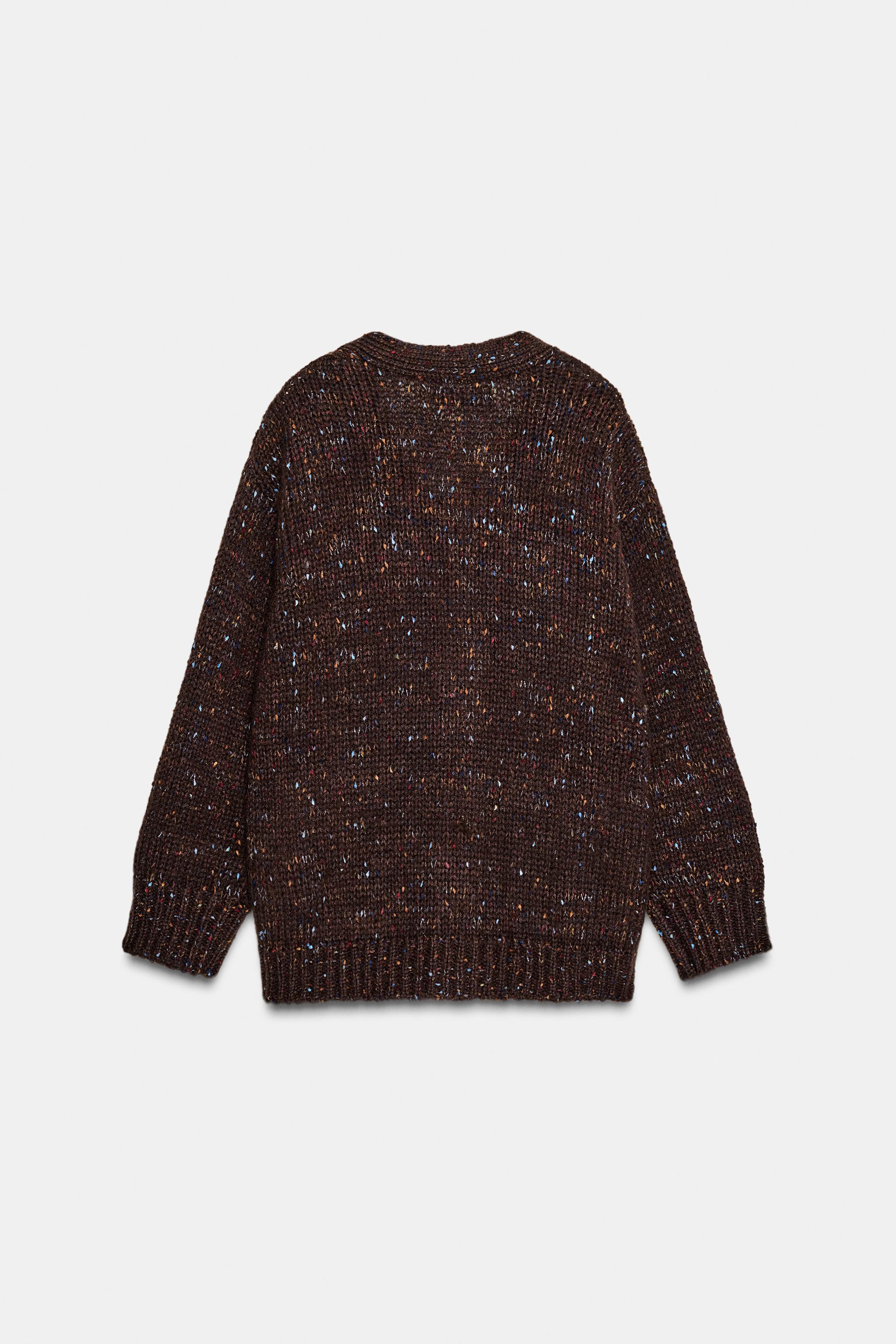 OVERSIZED KNIT PINCHITA CARDIGAN