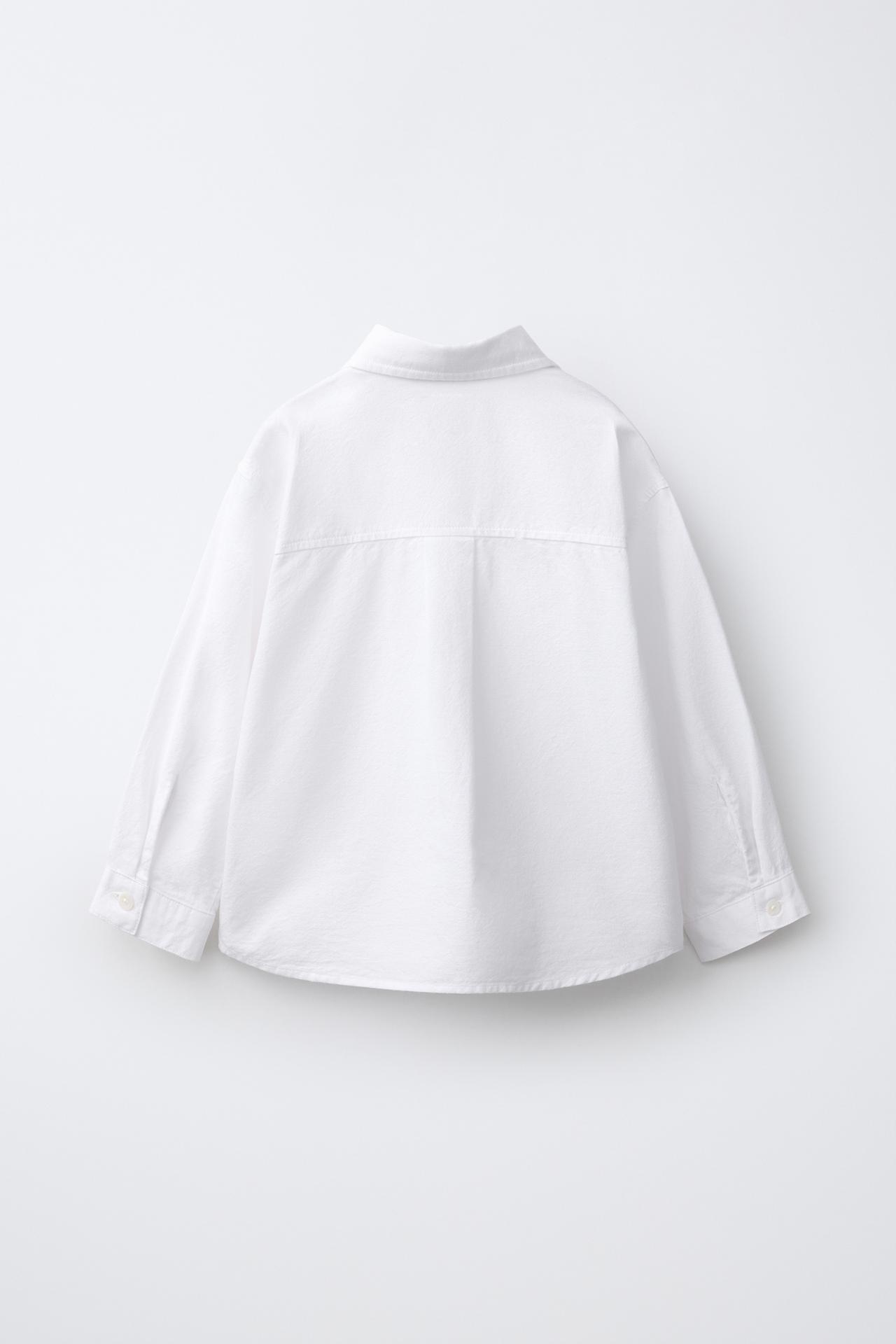 OXFORD POCKET SHIRT — White