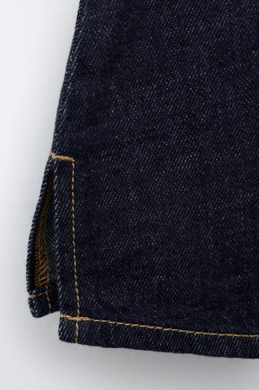 ROBE EN DENIM - Bleu de Zara - Image 3