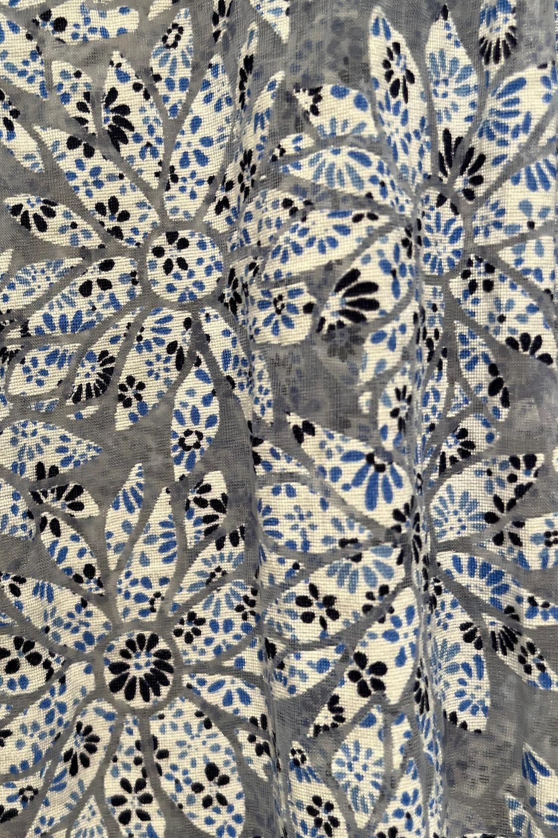 FLORAL ORGANZA BLOUSE - Image 4