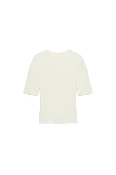 WASHED COTTON T-SHIRT