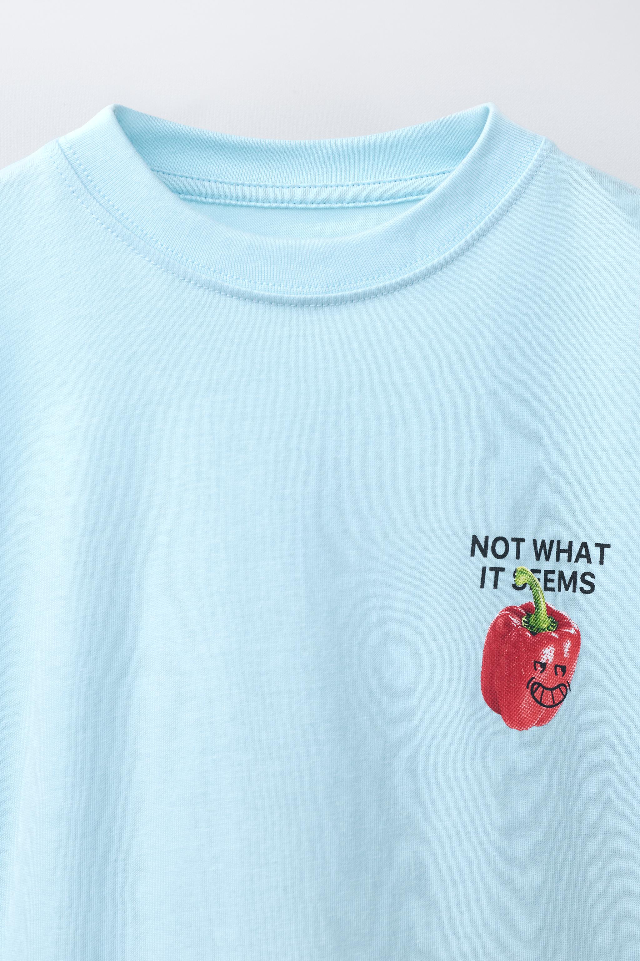 T-SHIRT IMPRIMÉ PIMENT