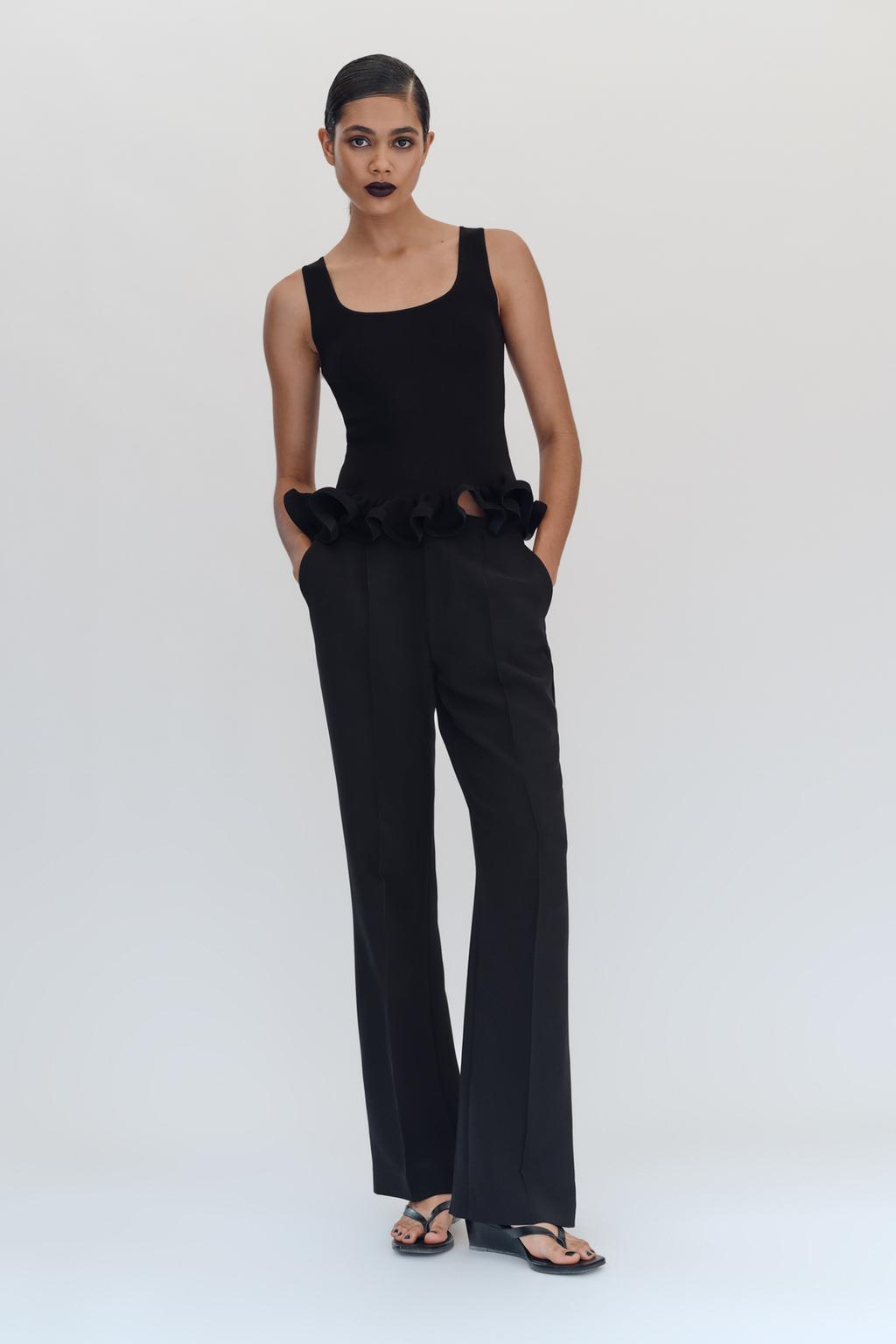 FLARE TROUSERS