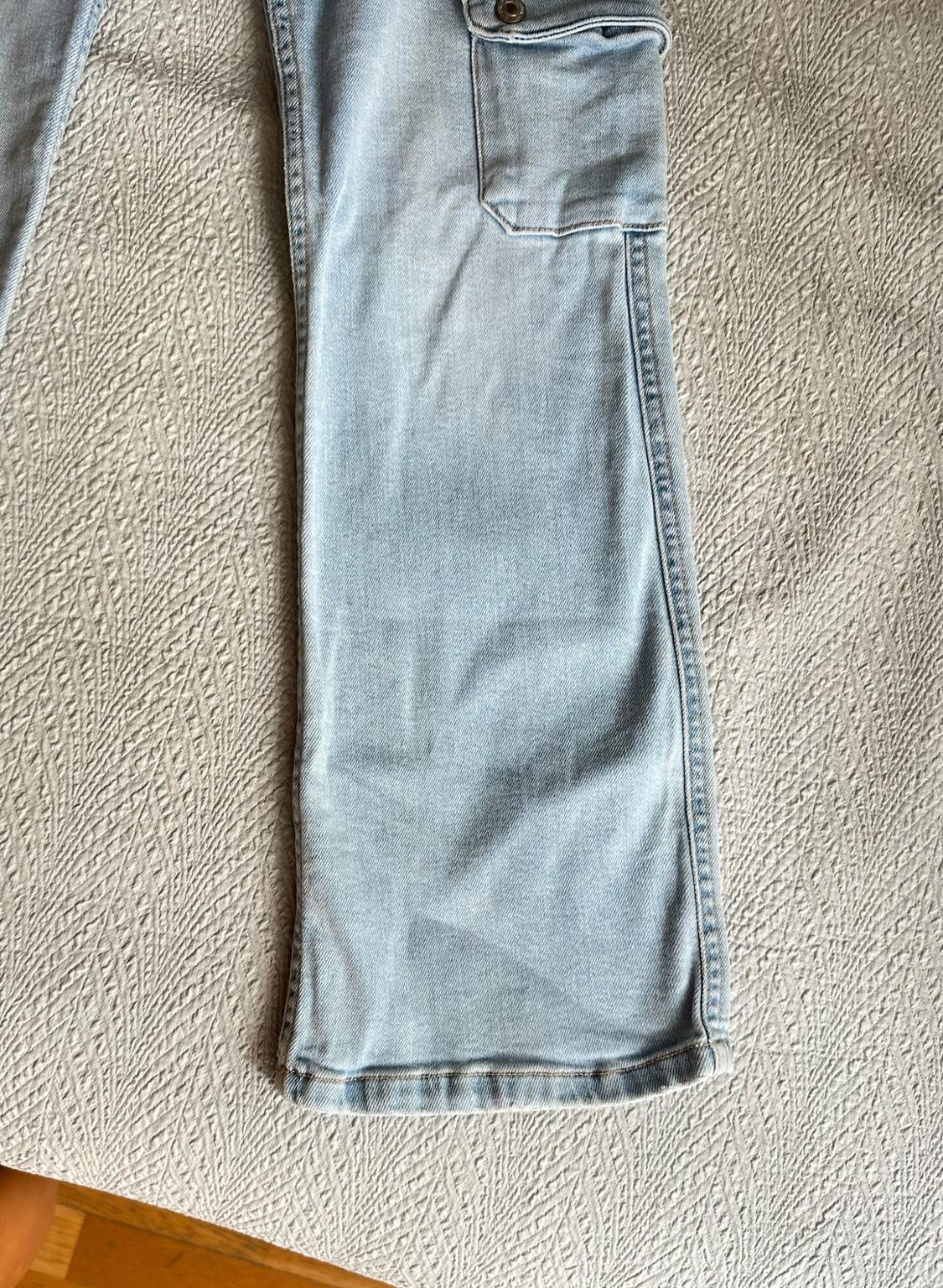 STRETCH FIT CARGO JEANS - Image 6