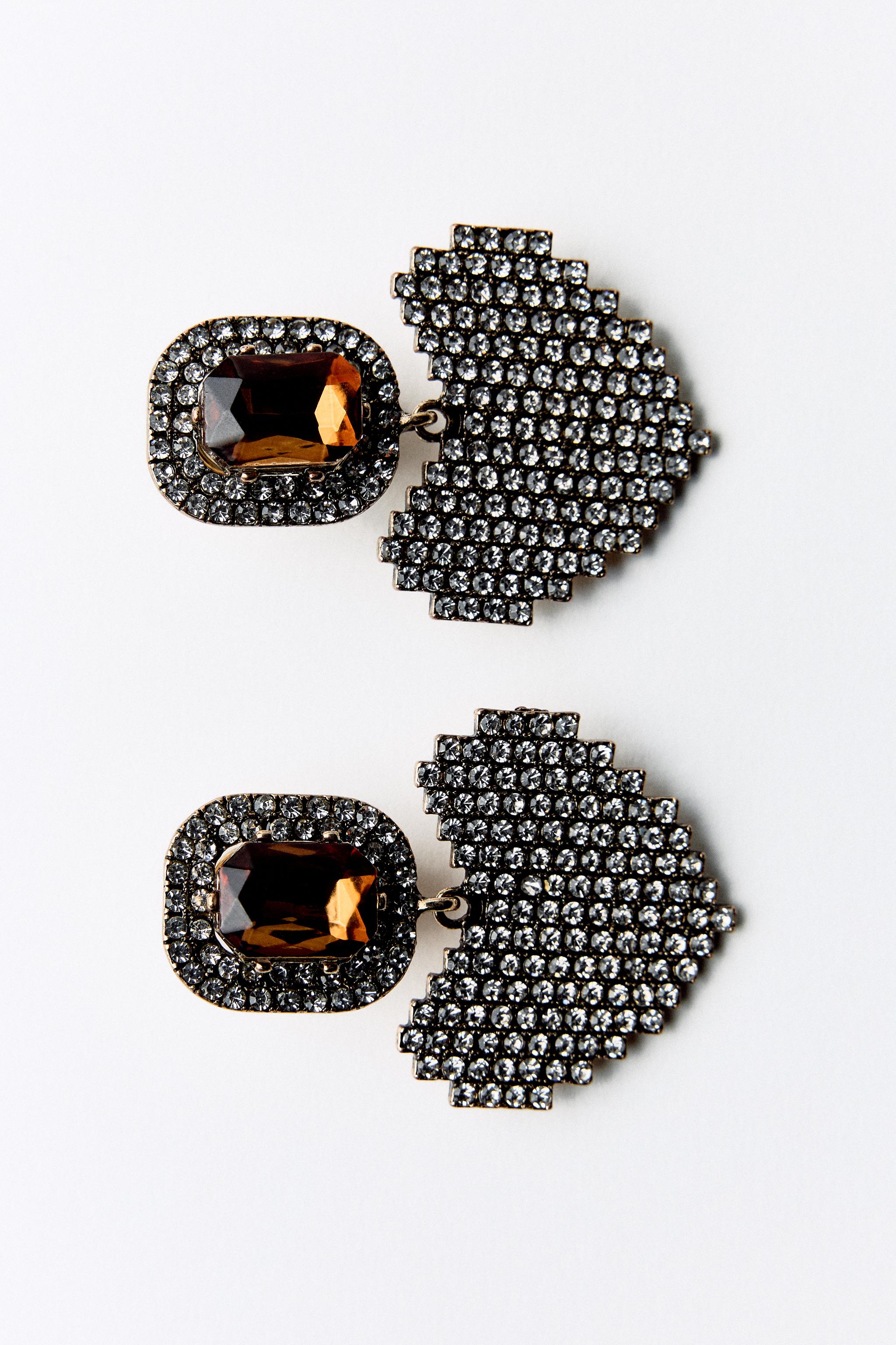 Retired Pandora Shine Signature Heart Stud Earrings