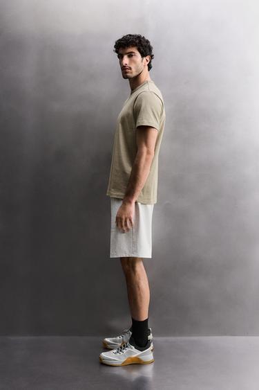 T-SHIRT RELAXED FIT HEAVYWEIGHT - Sable de Zara - Image 3