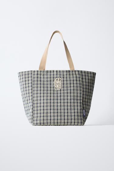 Zara SNOOPY PEANUTS™ BAG - Blue - Image 0