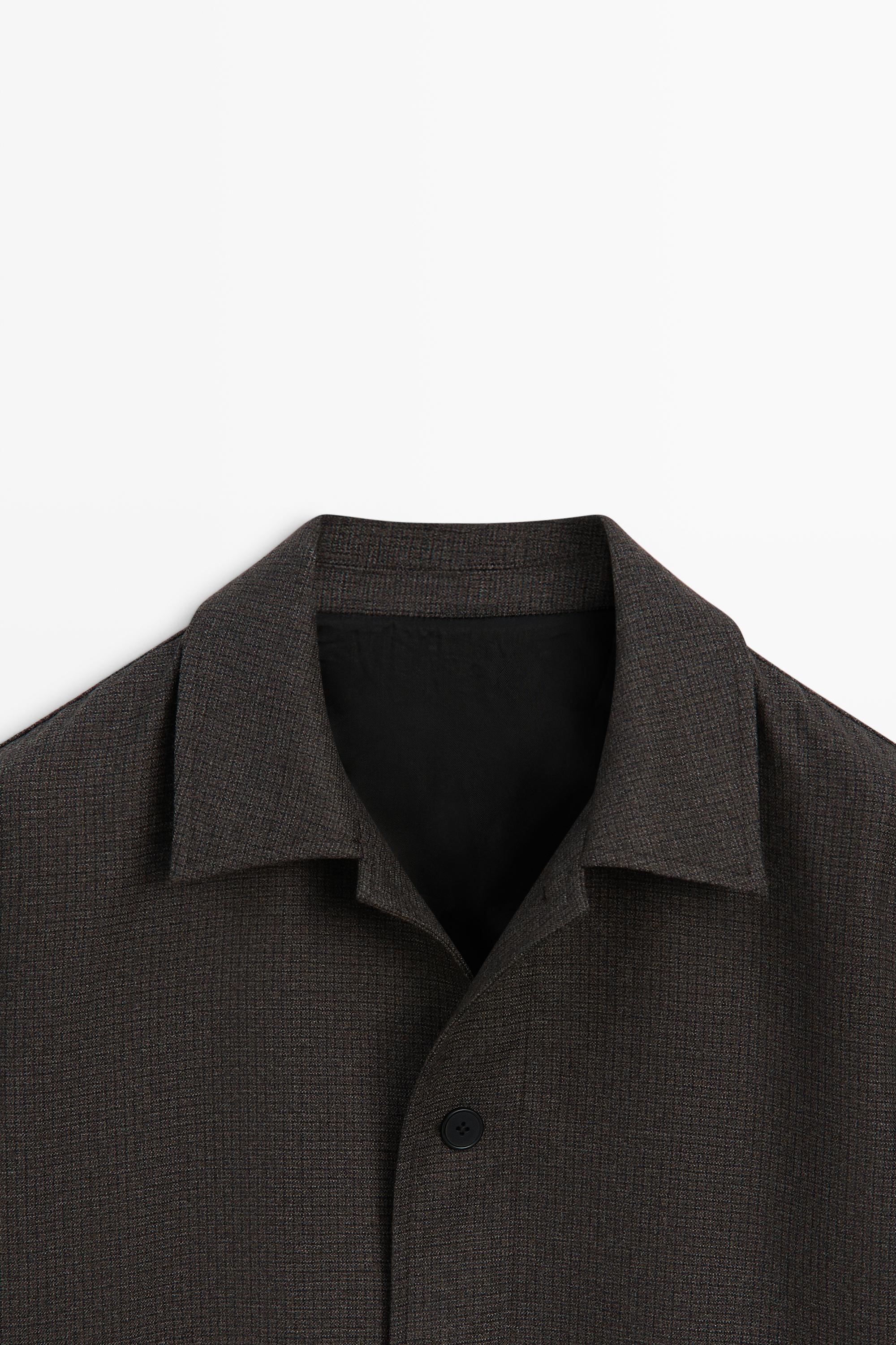 Blouson bomber en flanelle
