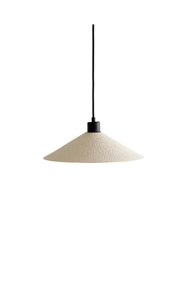 Zara SMALL PAPER PENDANT LAMP - White