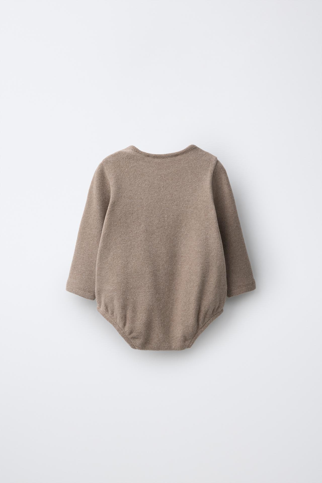 COZY BODYSUIT — Brown