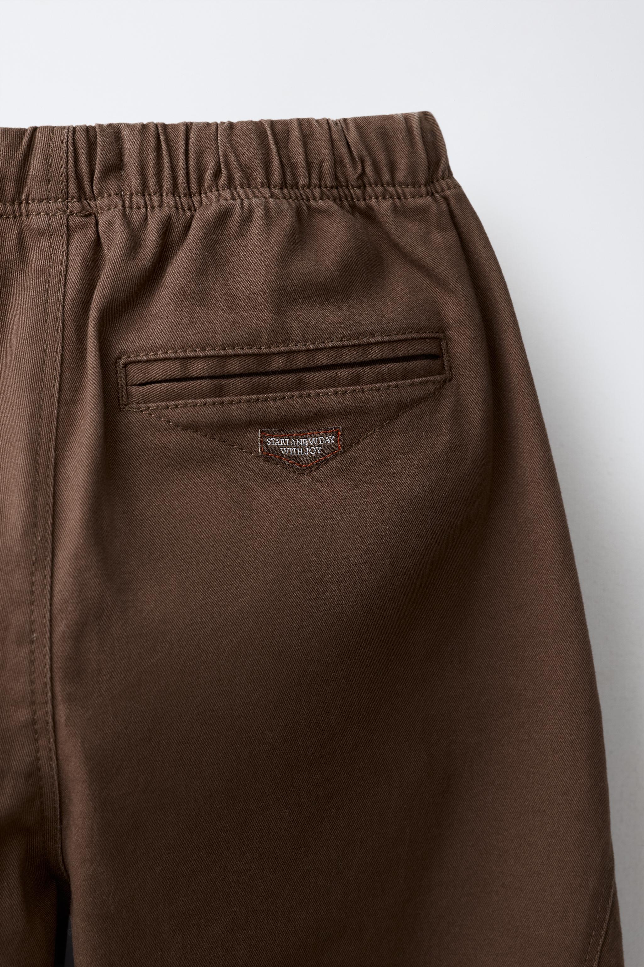 Детские брюки Zara BAGGY PANTS — фото 5