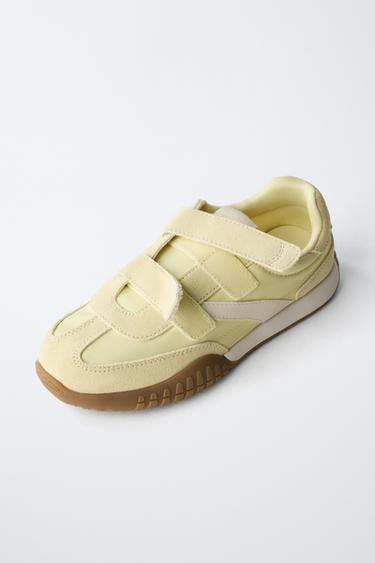 CHAUSSURES DE SPORT AVEC VELCROS - Jaune de Zara - Image 2