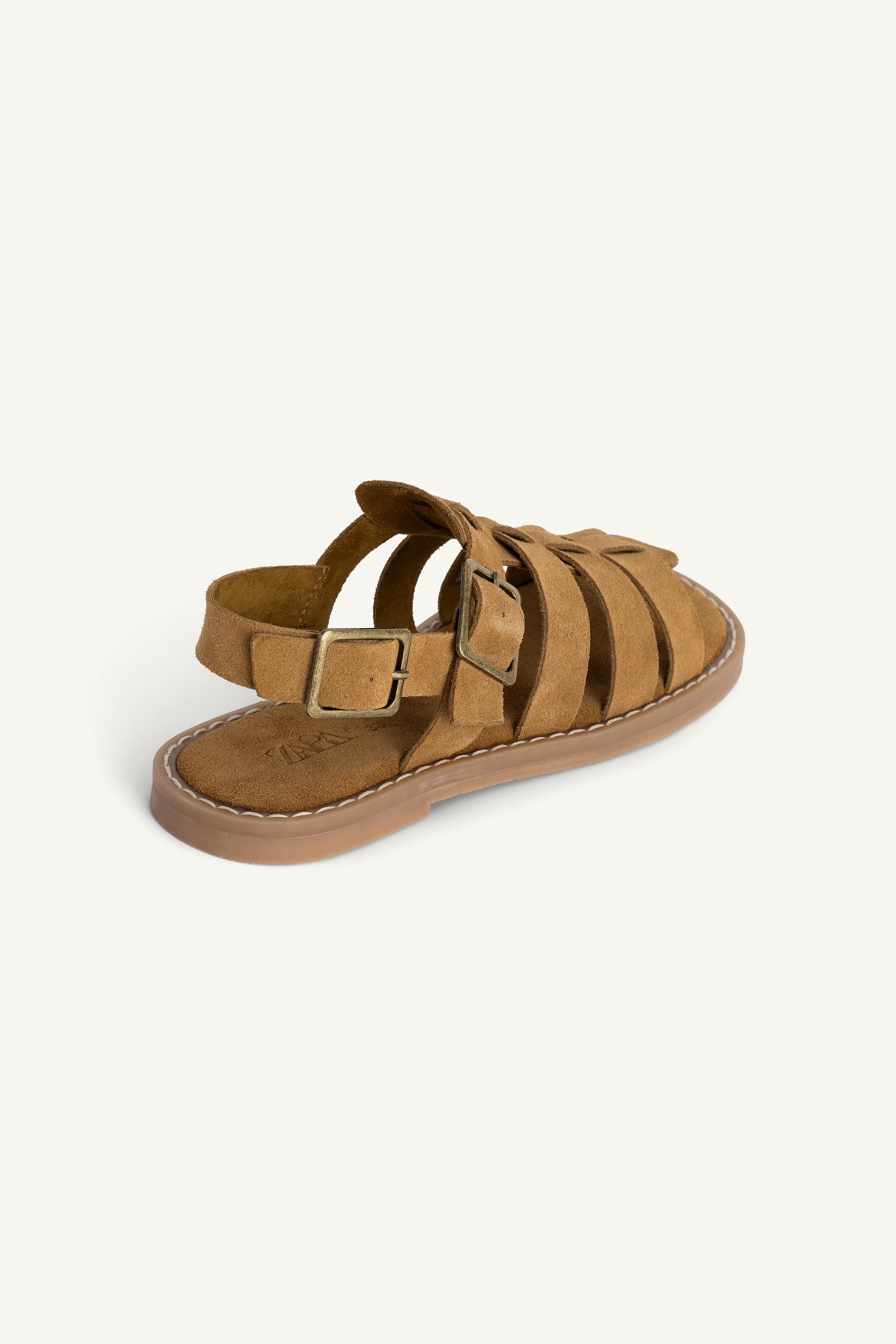 LIMITED EDITION LEATHER FISHERMAN SANDALS