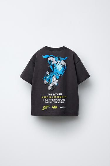 T-SHIRT BATMAN © & ™ DC COMICS © - Gris anthracite de Zara - Image 1