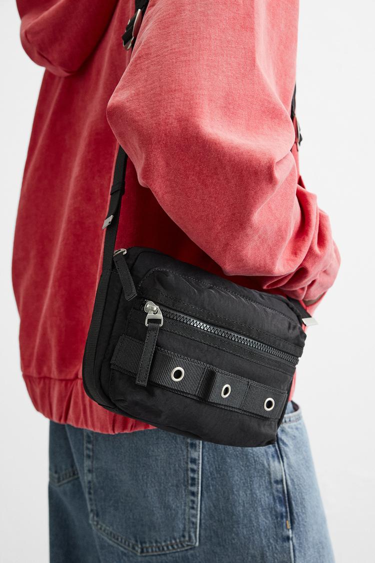 bag zara bandoleras mujer