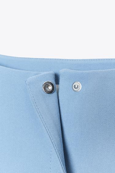 FITTED WAISTCOAT - Blue by Zara - Image 7