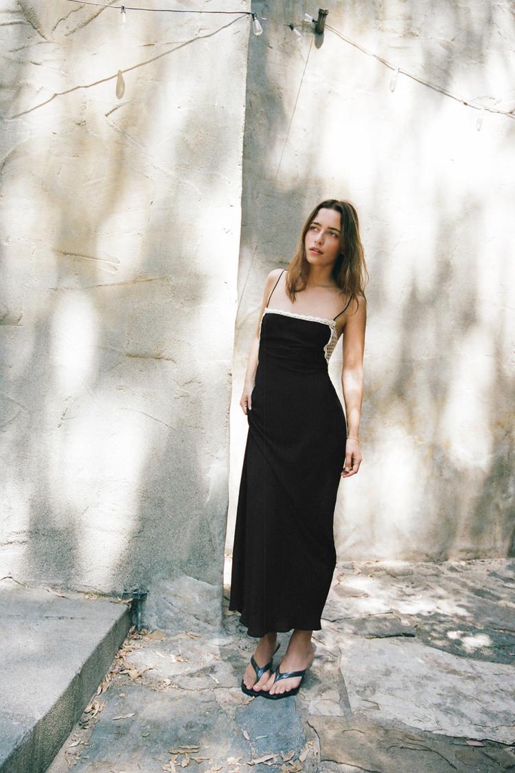 Vestido Corto Vestido Pareo De Zara Invitada Boda Vestido Zara Con