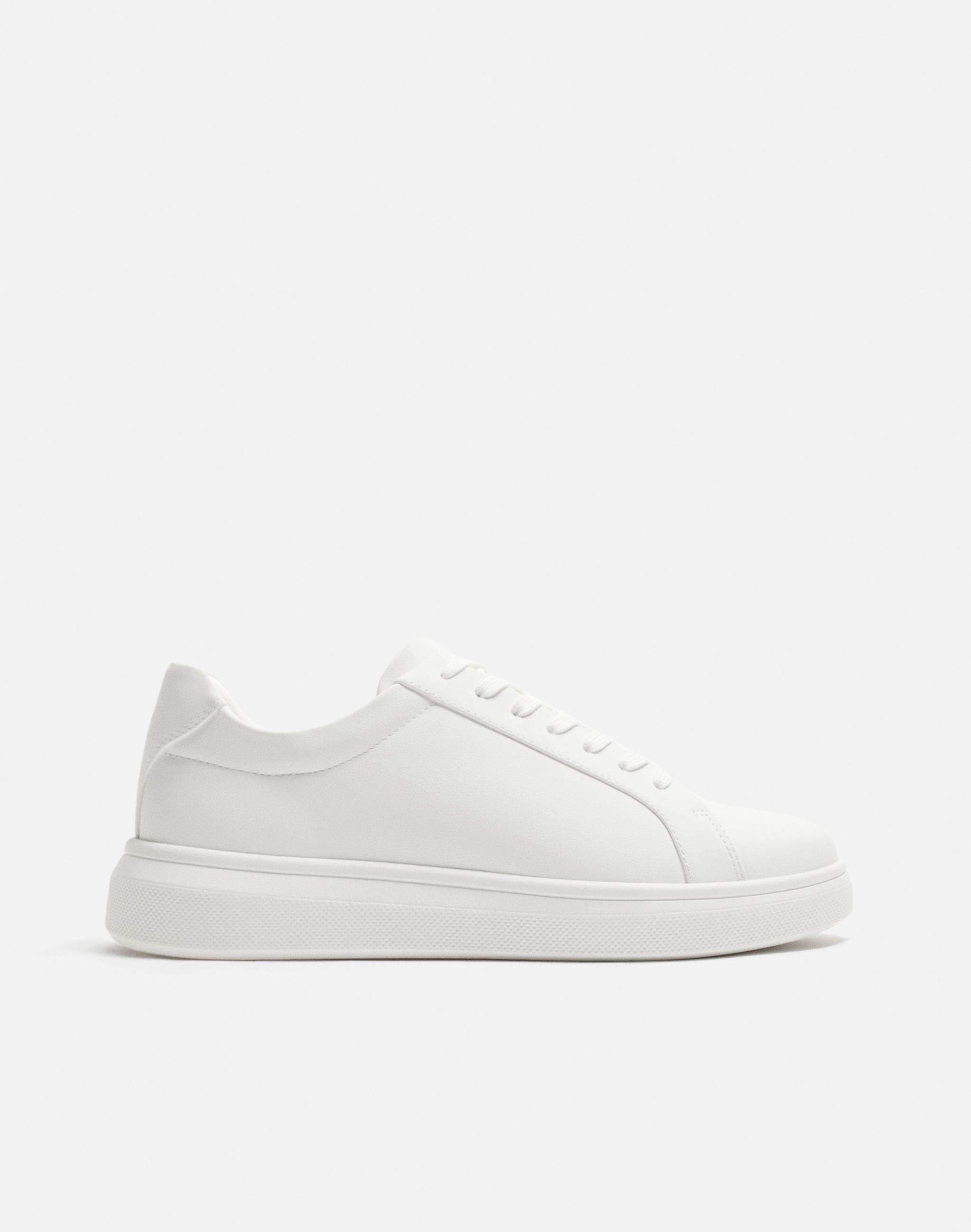 MONOCHROME CHUNKY SNEAKERS - White | ZARA United States