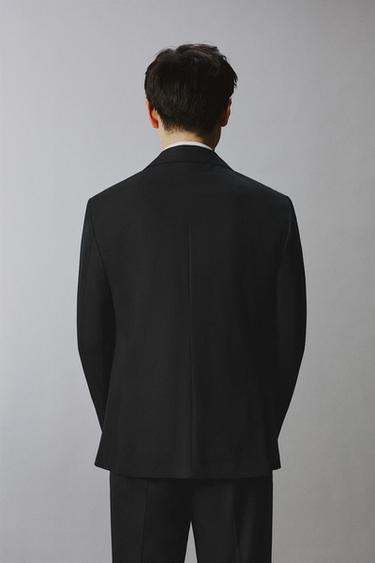 VESTE DE COSTUME CONFORT - Noir de Zara - Image 2