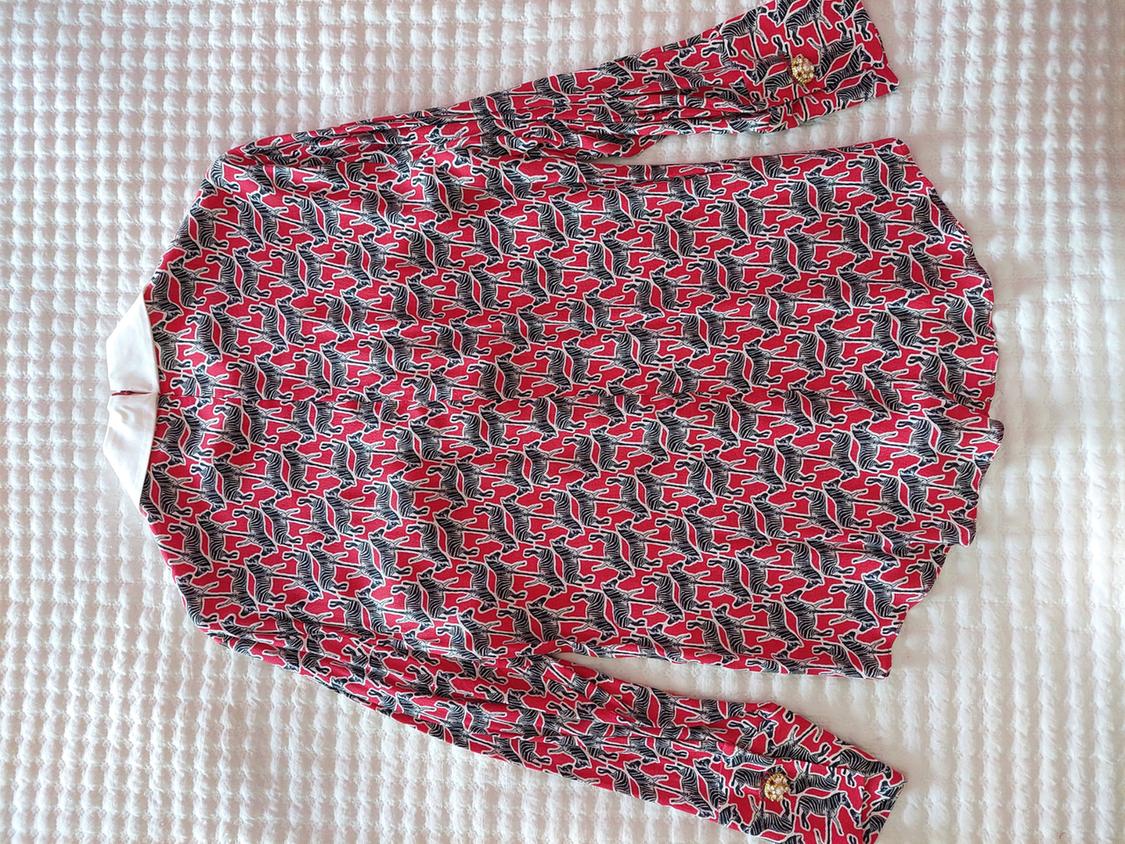 TOP WITH CONTRASTING COLLAR - Image 5