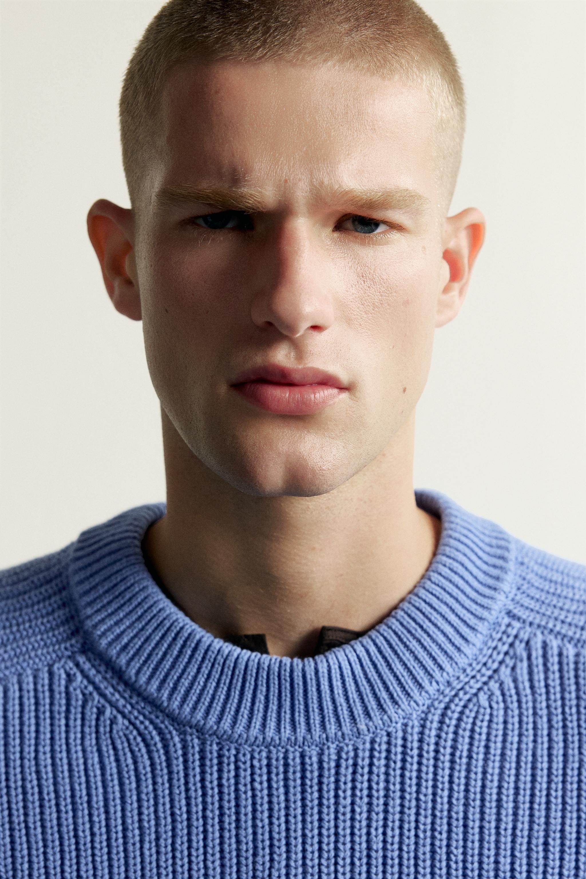 RELAXED FIT TEXTURE SWEATER