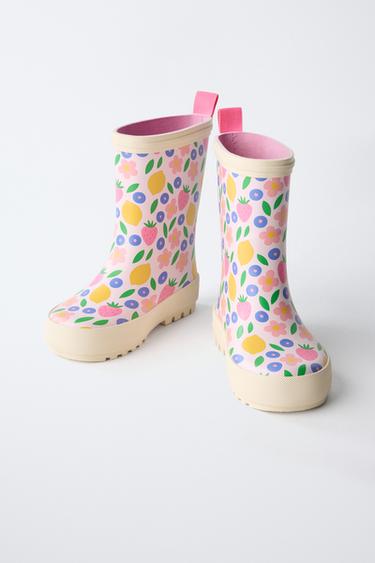 BOTTES DE PLUIE PRINT - Rose de Zara - Image 2