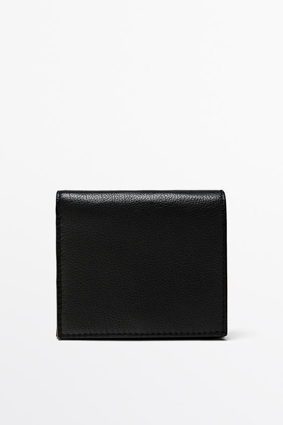 Zara Nappa leather wallet - Black - Image 0