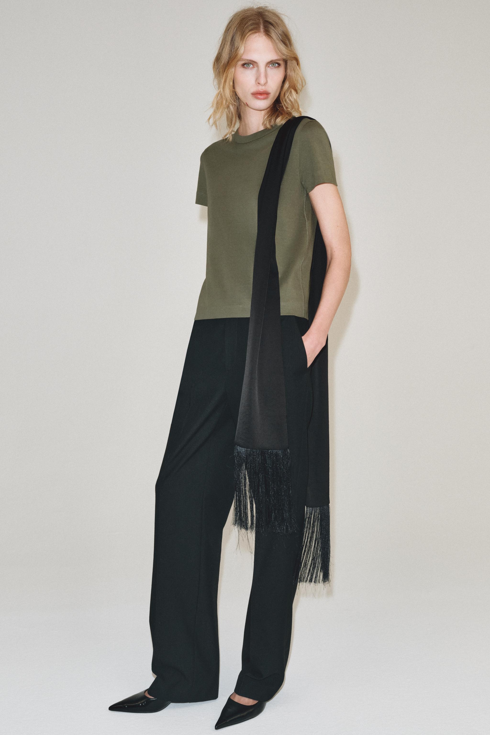 Interlock Short Sleeve T-Shirt by Zara