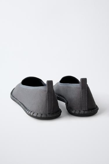 SLIPPERS CANVAS ÉDITION LIMITÉE - Gris de Zara - Image 4