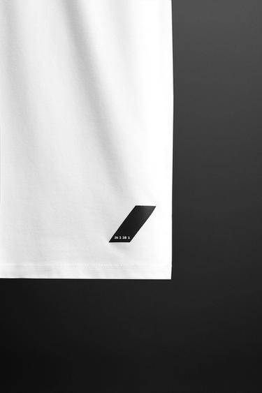 T-SHIRT ENTRAÎNEMENT RELAXED - Blanc de Zara - Image 7