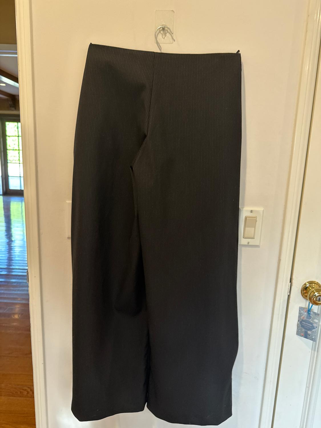 PANTALÓN RAYA DIPLOMÁTICA WIDE LEG ZW COLLECTION - Image 4