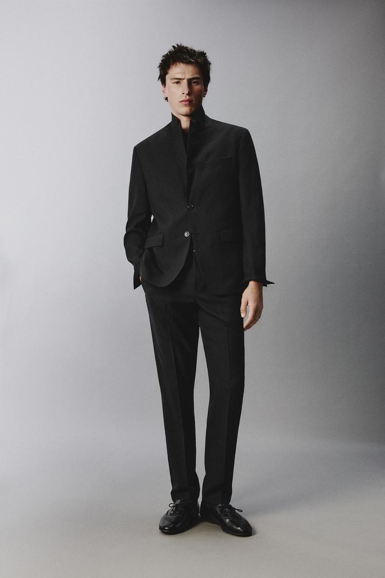 ZARA WOOL SUIT TROUSERS