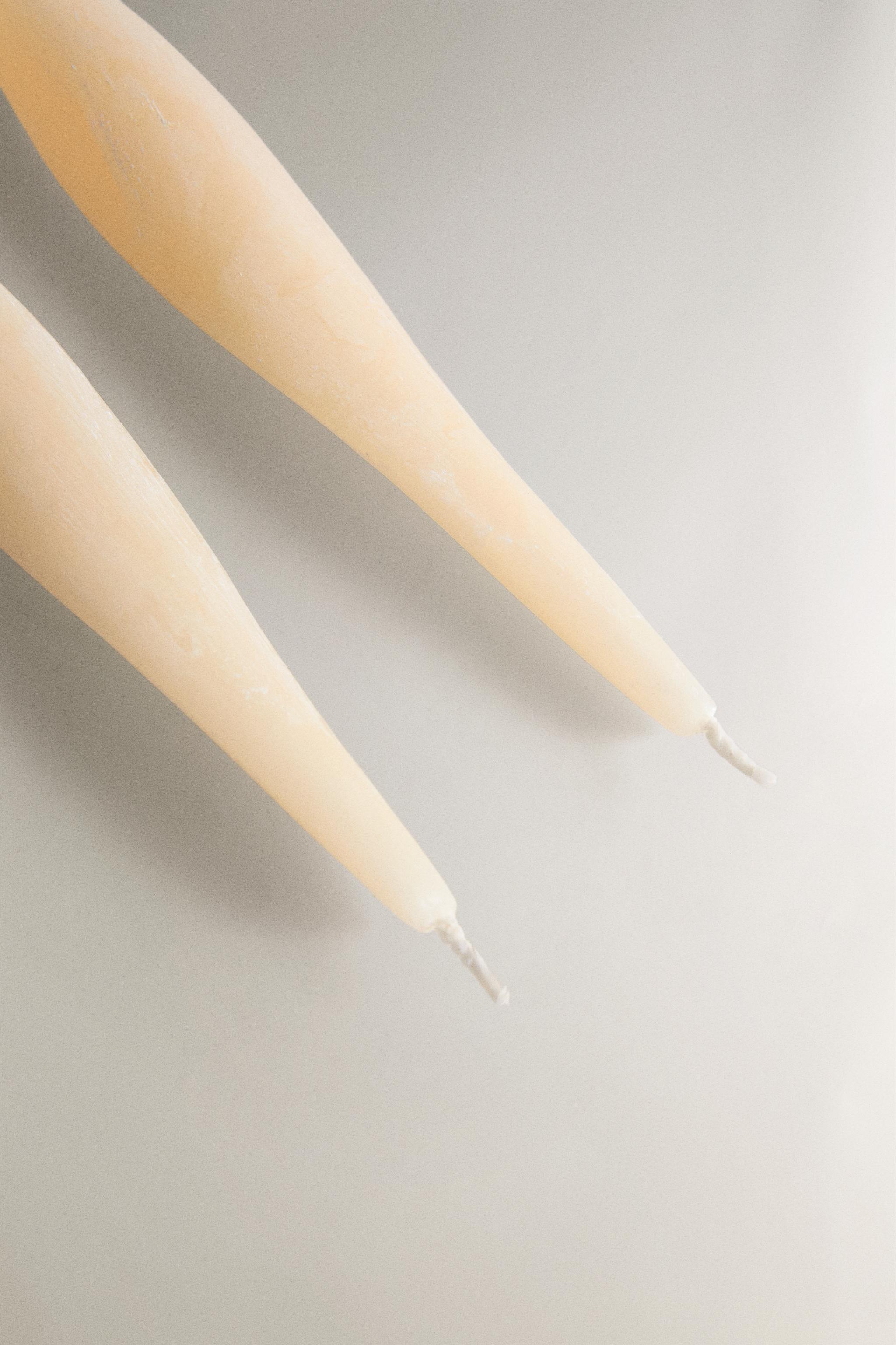 TWISTED DECORATIVE CANDLE PACK (PACK OF 2)