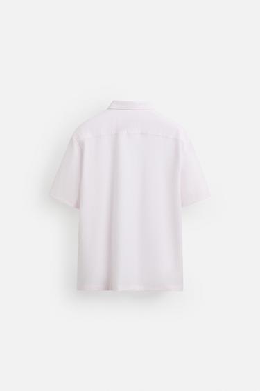 CHEMISE REGULAR FIT SOFT - Rose / Blanc de Zara - Image 7
