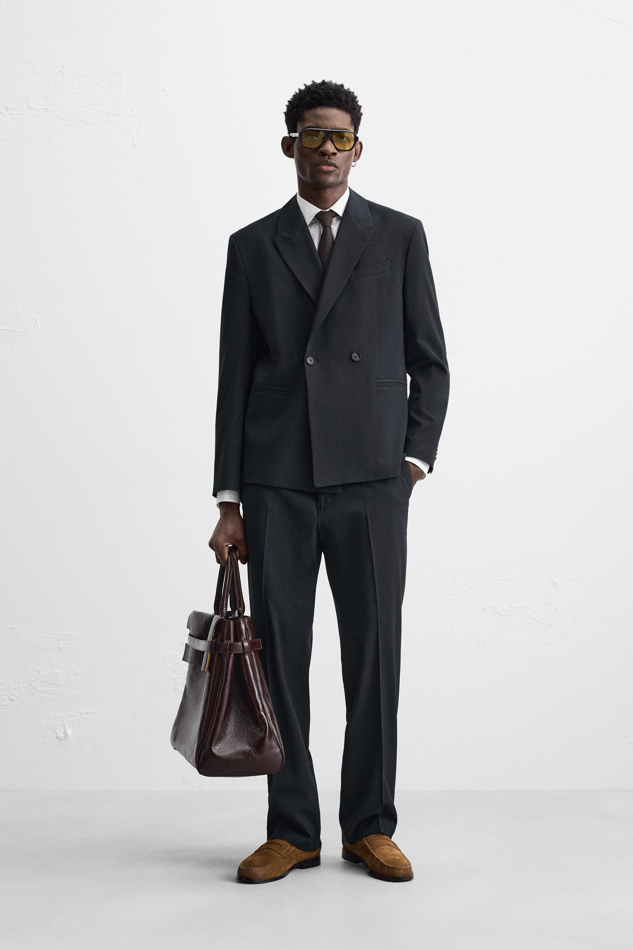 ブレザー (ネイビー・紺色) | メンズ | 最新コレクション | ZARA