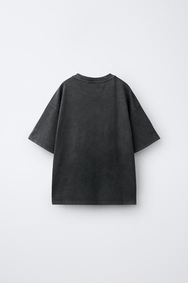 T-SHIRT IMPRIMÉ ZOOTOPIA © DISNEY - Gris anthracite de Zara - Image 1