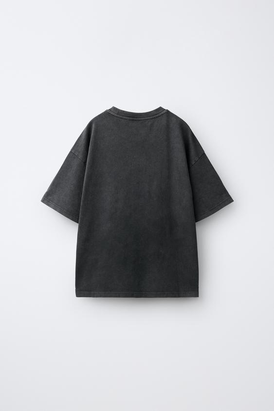 T-SHIRT IMPRIMÉ ZOOTOPIA © DISNEY - Gris anthracite de Zara - Image 1