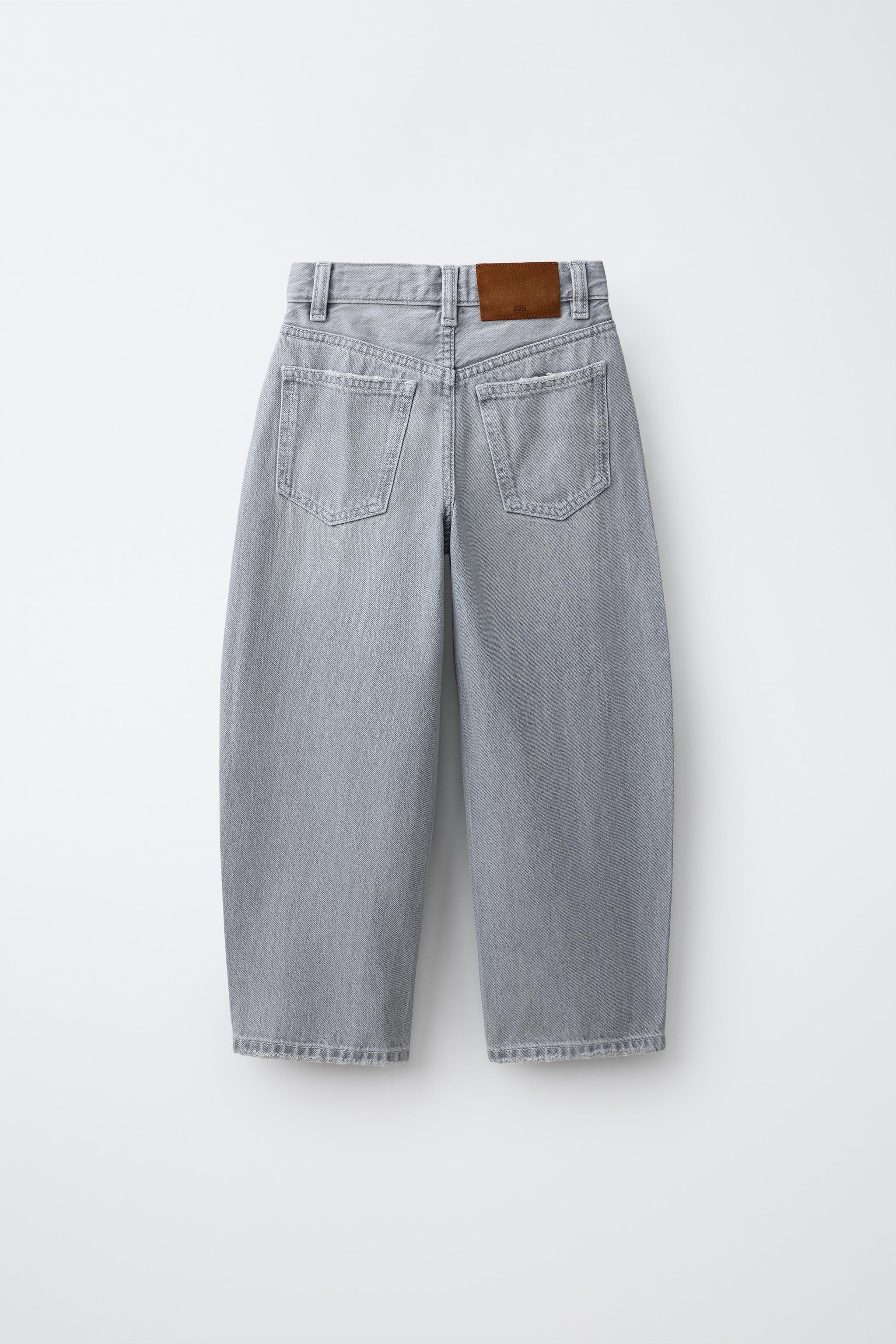 BARREL JEANS — Gray