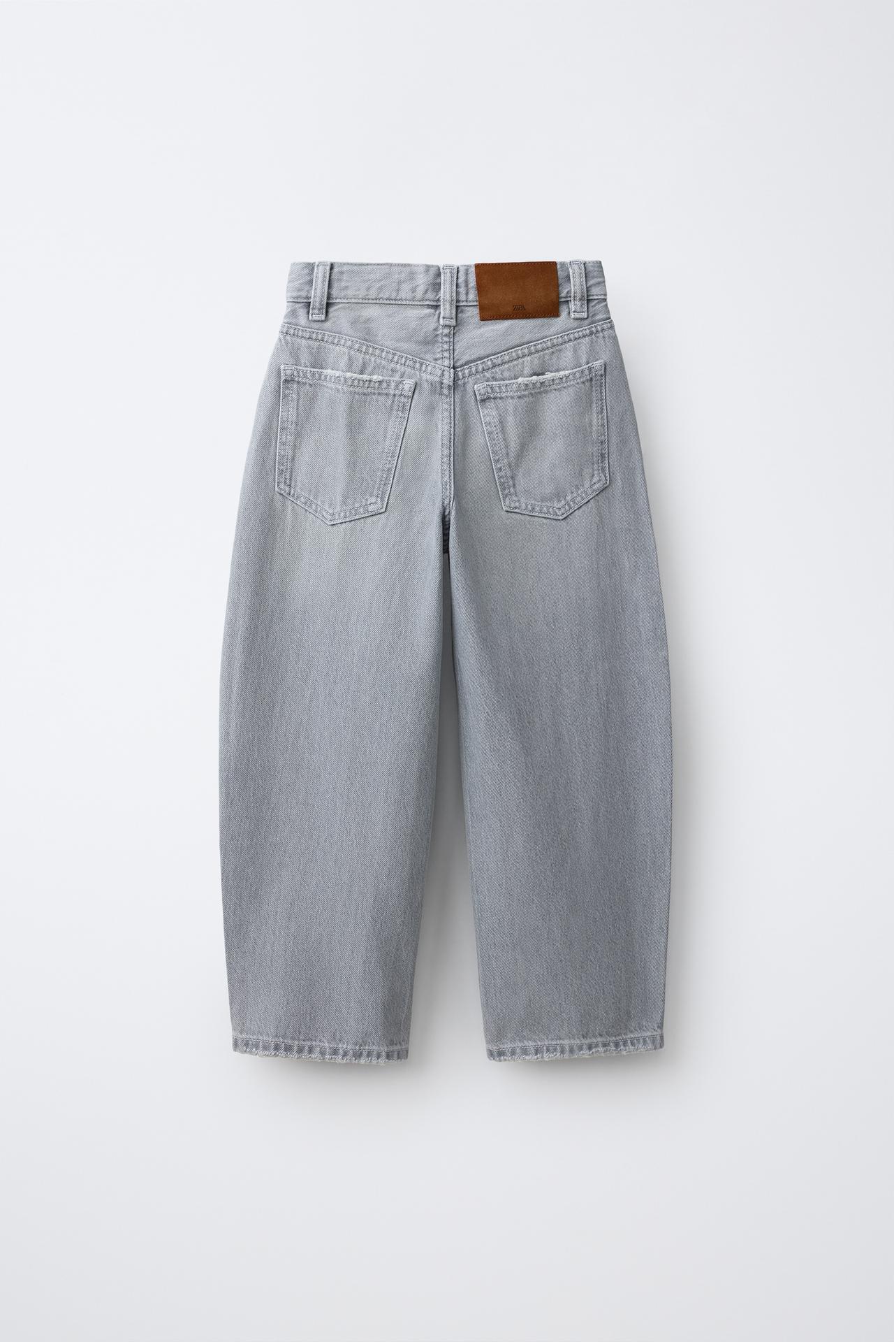 BARREL JEANS — Gray