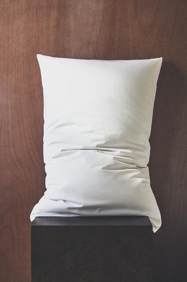 PERCALE PILLOWCASE (500 THREAD COUNT) - White by Zara - Image 5