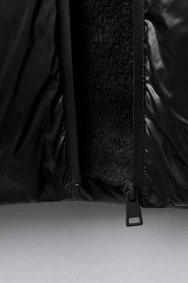 DOUDOUNE PLUME ET DUVET DÉPERLANTE ET COUPE-VENT - Noir de Zara - Image 7