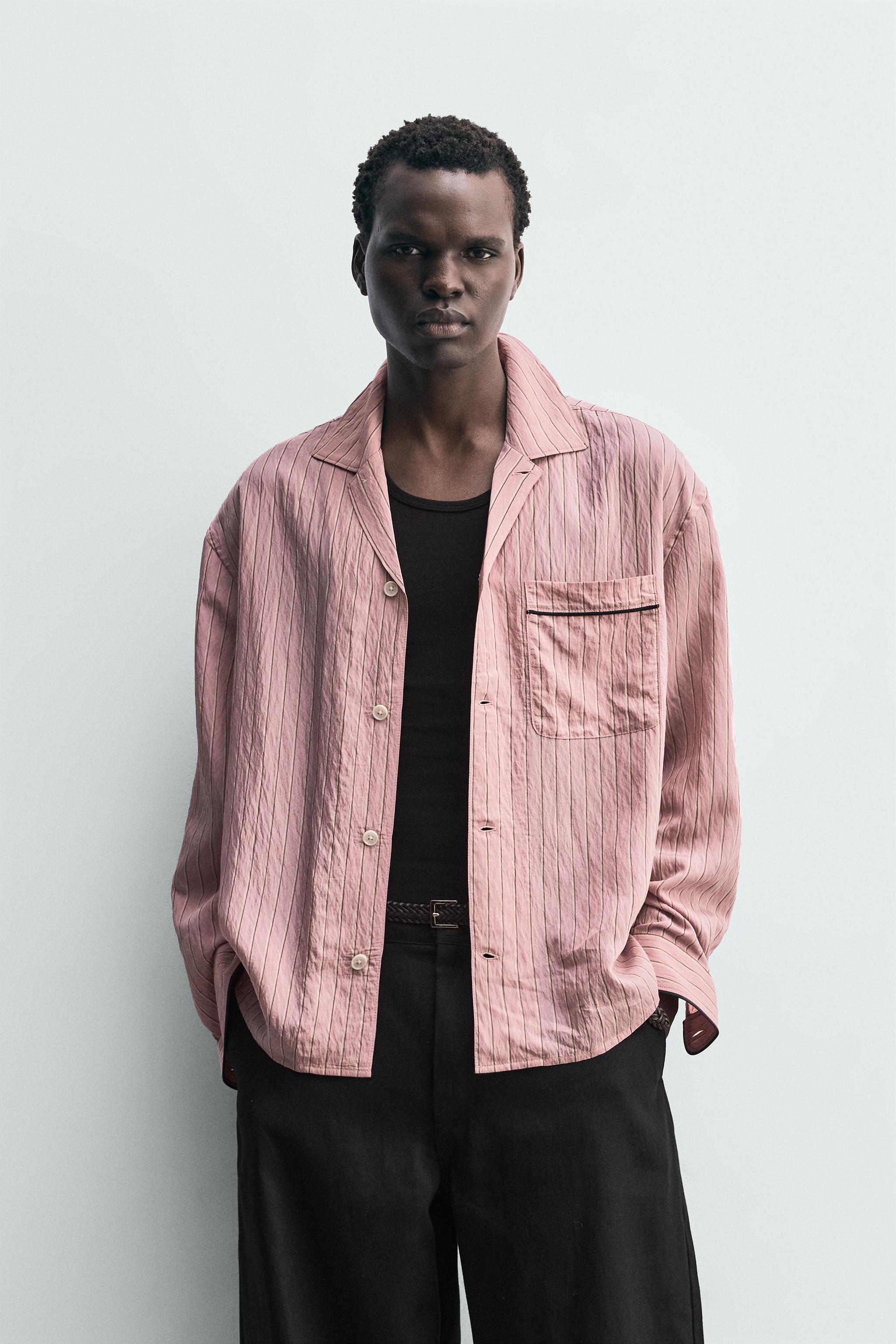 CHEMISE FLUIDE À RAYURES