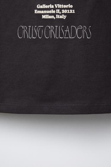 TOMATO PRINT T-SHIRT - Black by Zara - Image 3