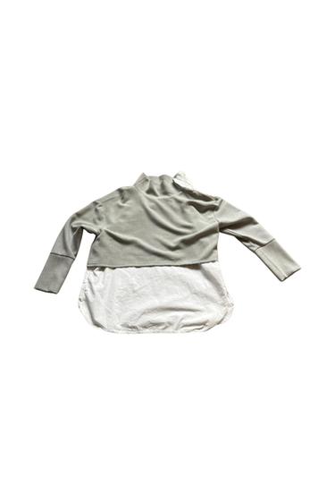 HALF TOP POPLIN SHIRT NEVER WORN NO FLAWS, NO IMPERFECTIONS