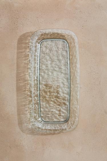 ACRYLIC TRAY WITH TEXTURED EDGE - Green / Blue by Zara - Image 5