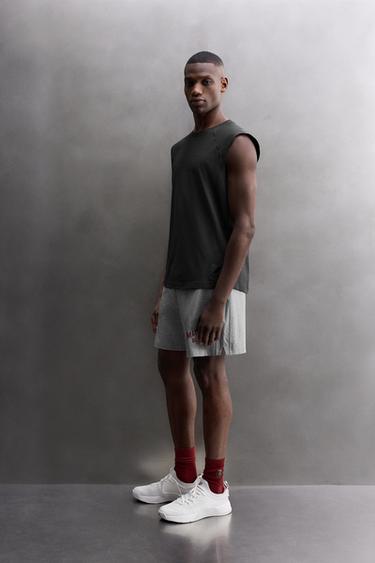 TECHNICAL TANK TOP - Anthracite grey by Zara