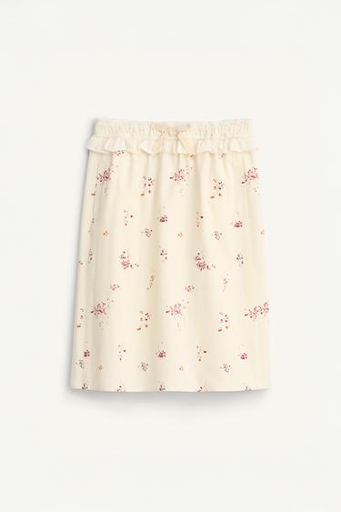 LIMITED EDITION PRINTED MIDI SKIRT - Printed by Zara