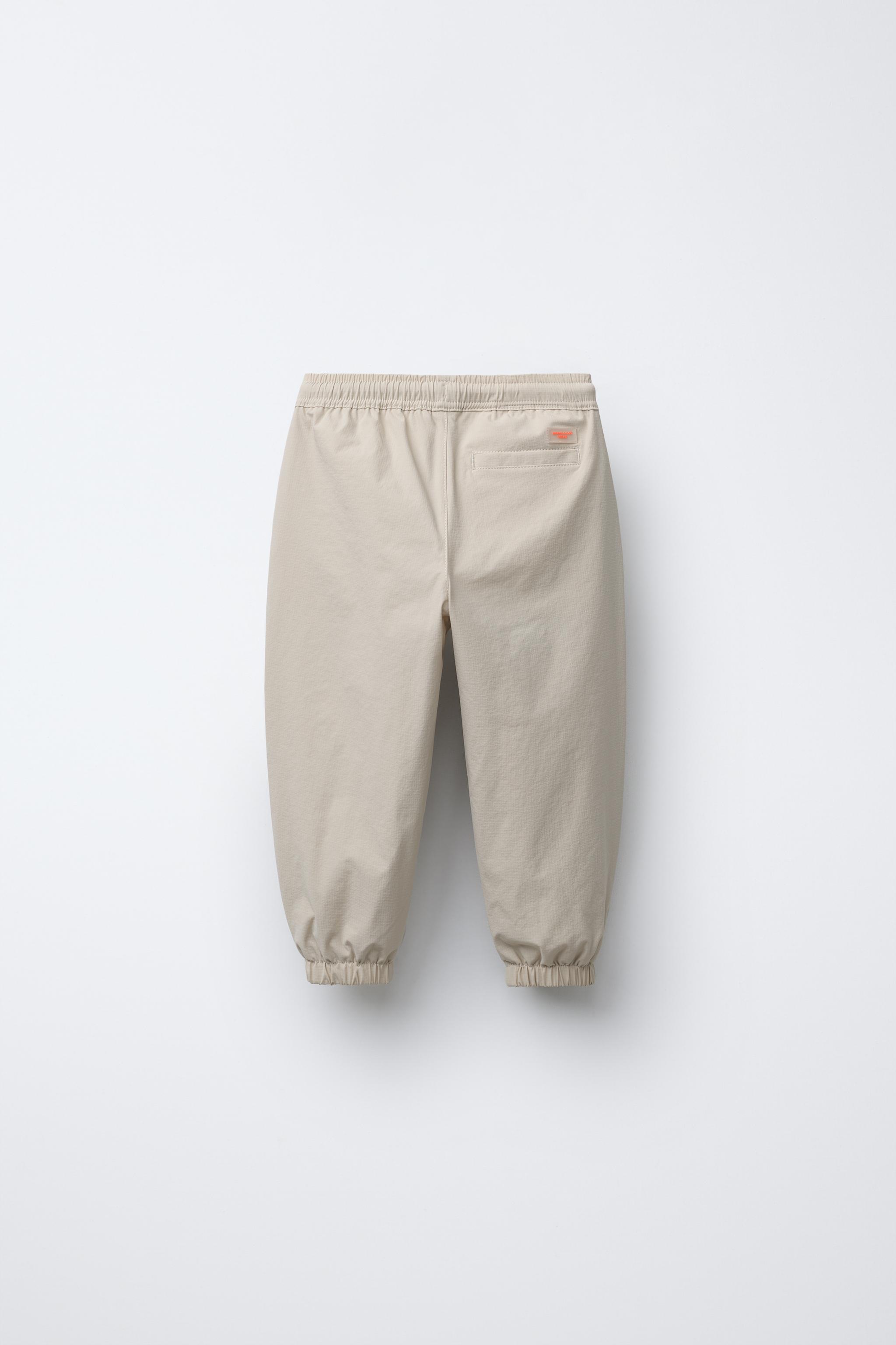 TECHNICAL JOGGER PANTS - Khaki | ZARA United States